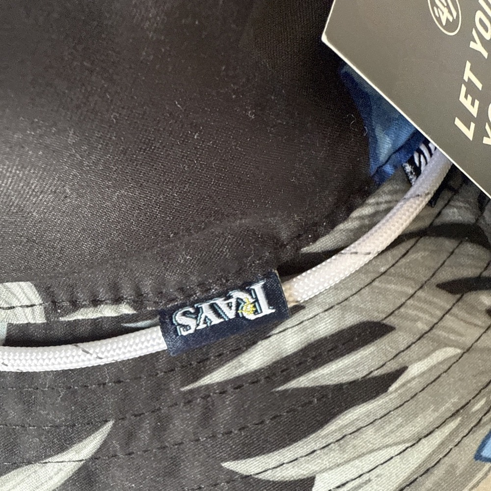 '47 Brand Tampa Bay Rays Adult Gameday‎ Floral Bucket Hat OSFM (New With Tags) - Picture 5 of 9